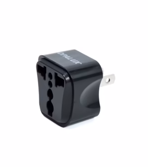 Adaptador de Espiga Plana a Toma Universal, Adaptador de Enchufe Universal a Toma Americana Opalux OP-603-A3NG