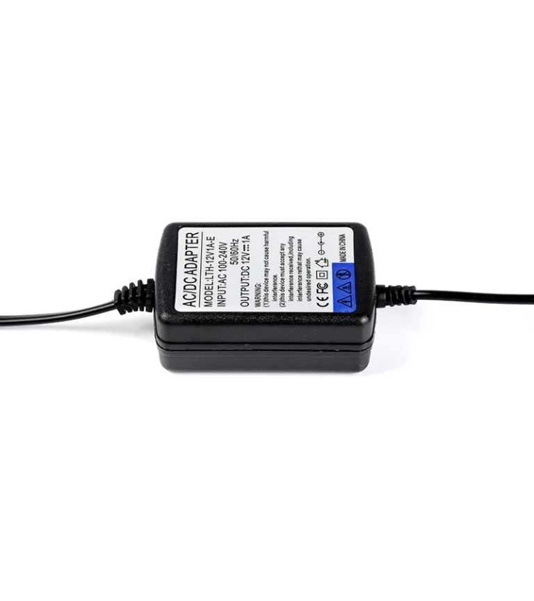 Transformador de 12v 1A para cámara de Seguridad - Lontech LTH-12V1A-E