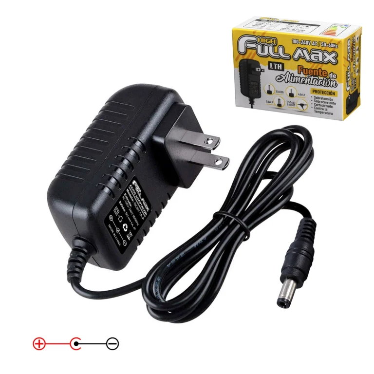 Adaptador de Voltaje 9V 1A con Polaridad Invertida LTH-9V1A-P-HFM: Energía Específica para Dispositivos Especializados, Transformador de 9V 1A con Polaridad Invertida, Adaptador 9V 1A Invertido