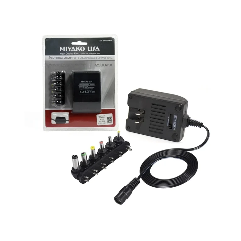 Adaptador de Voltaje Regulable Miyako USA MV-2500B