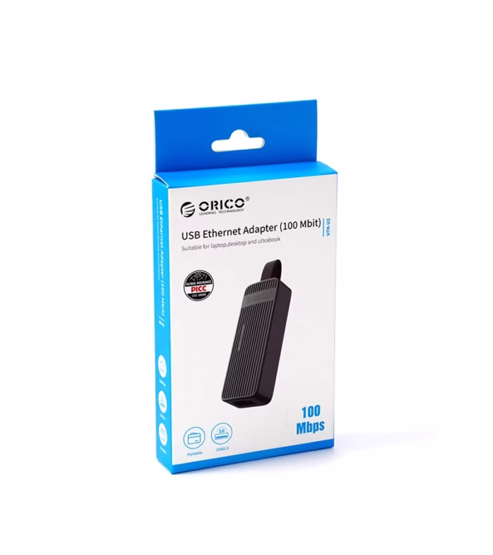 Adaptador Convertidor USB a RED Rj Hembra Mbps   Orico UTK U