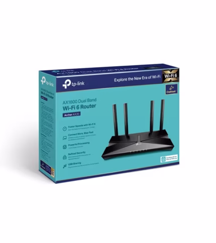 Archer AX Router Wi Fi  AX Gigabit Doble Banda | Velocidad y Eficiencia para tu Hogar | TP Link