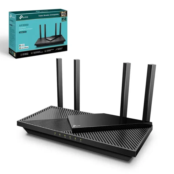 Archer AX55 Router AX3000 TP-Link Router Gigabit Wi-Fi 6 Doble Banda