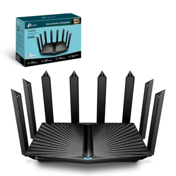 Archer AX90 Router AX6600 TP-Link Router Gigabit Wi-Fi 6 Tri Banda