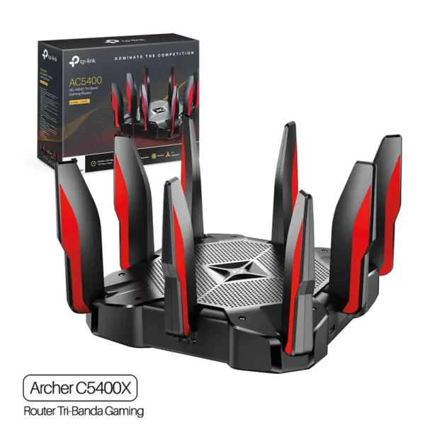 Archer C5400X Router Gamer Tri-Banda AC5400 MU-Mimo TP-Link