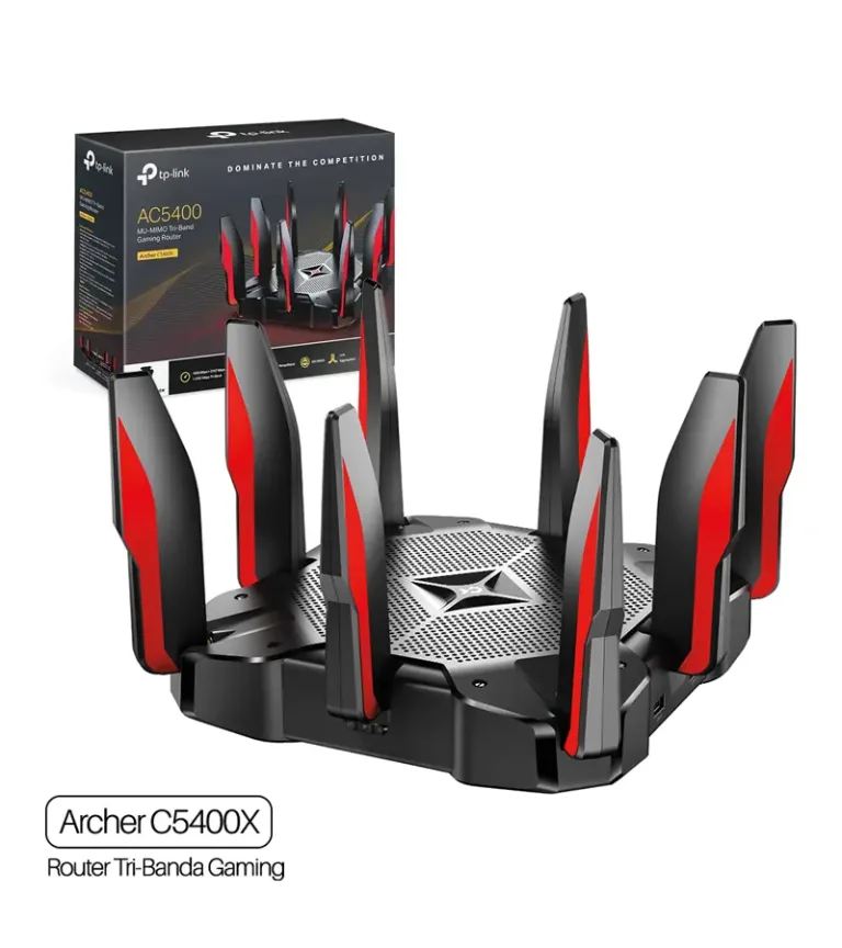 Archer C5400X Router Gamer Tri-Banda AC5400 MU-Mimo TP-Link