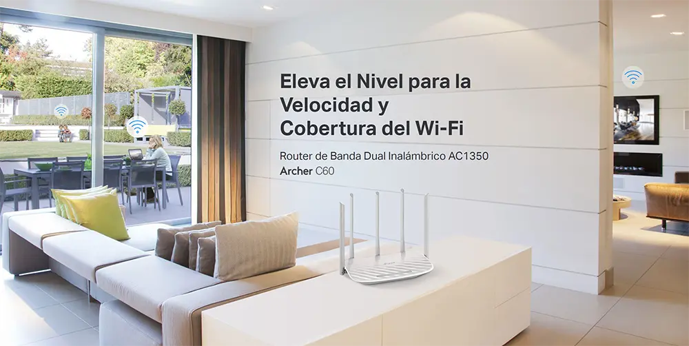 Archer C60 Router Inalámbrico de Doble Banda AC1350 TP-LINK