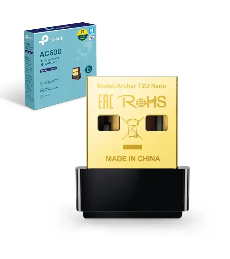 Archer T2U Nano Adaptador USB Inalámbrico de Doble Banda AC600 TP-Link