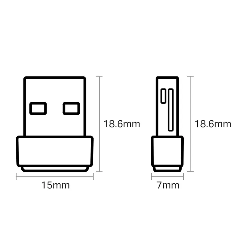 Archer T2U Nano Adaptador USB Inalámbrico de Doble Banda AC600 TP-Link