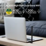 Archer T2U Plus - Adaptador USB WiFi de Alta Ganancia AC600 TP-Link