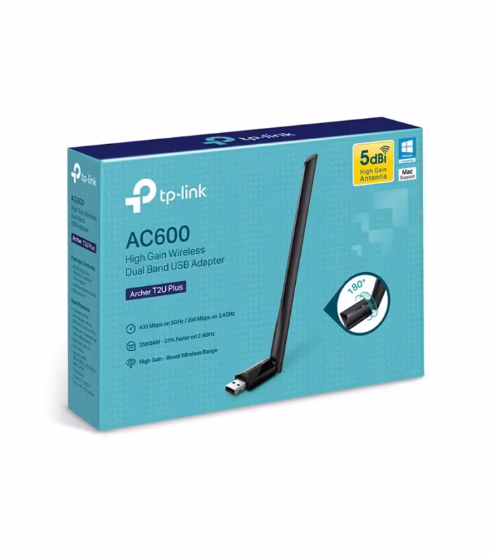 Archer TU Plus   Adaptador USB WiFi de Alta Ganancia AC TP Link