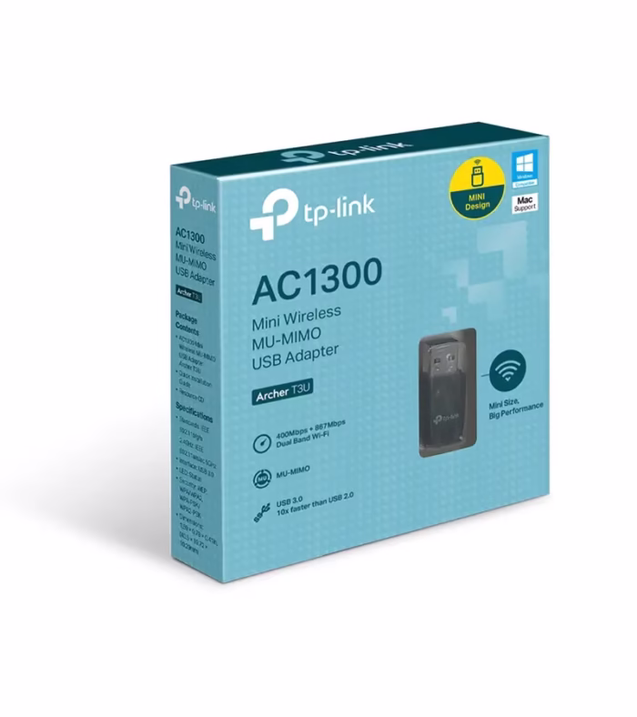 Archer TU Adaptador USB inalámbrico MU MIMO AC Mini TP Link