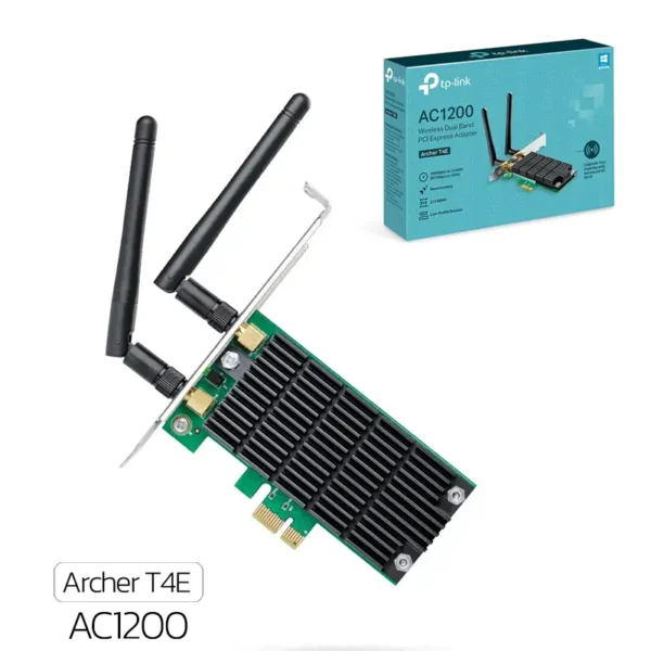 Archer T4E Tarjeta PCI Express Inalámbrica de Doble Banda AC1200