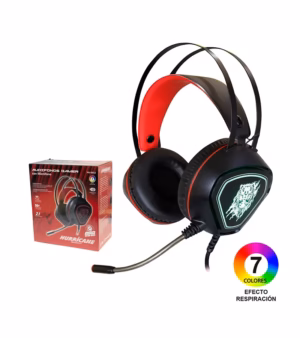 Audífono Gamer con Micrófono HU G HURRICANE