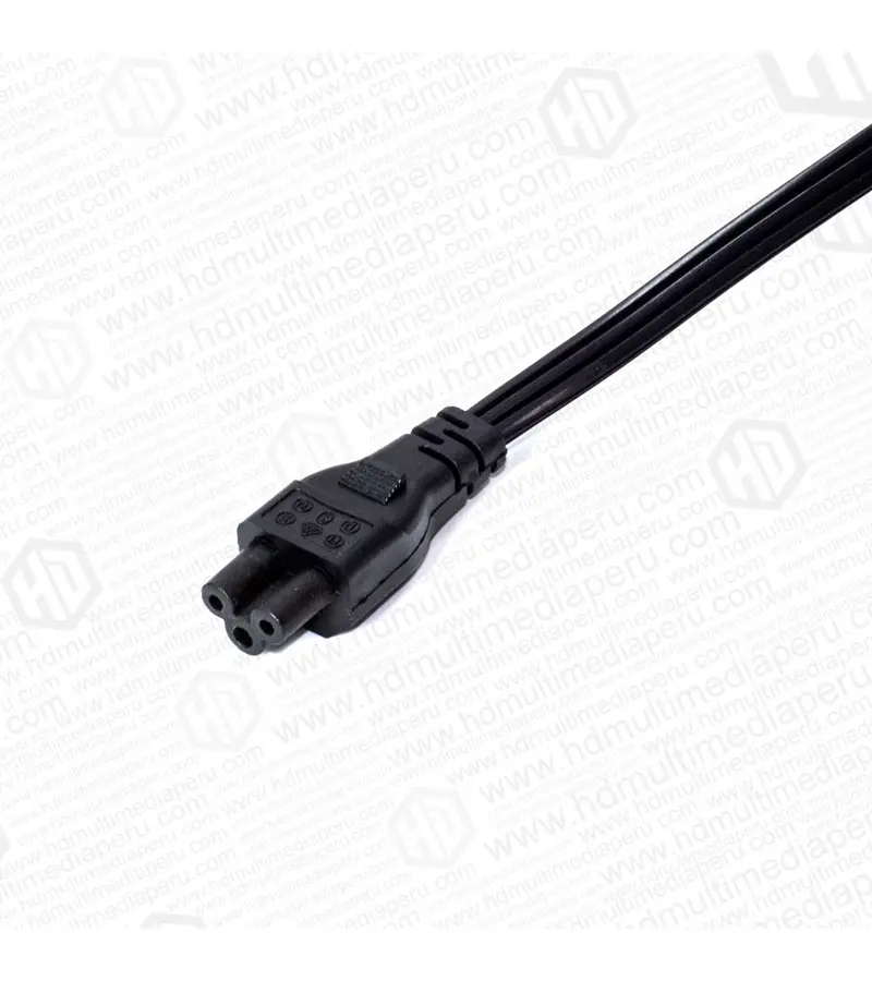 Cable Alimentación con conectores de tipo IEC-60320 de 3 m (C7