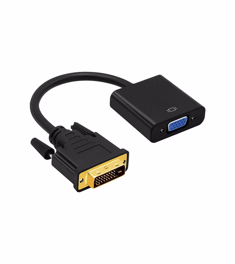 Convertidor DVI  a VGA Adaptador DVI D a VGA Delcom DADV