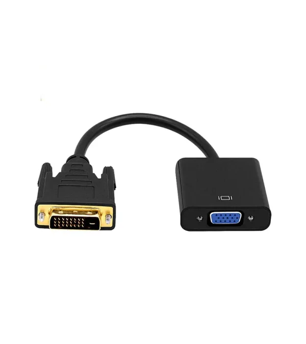 Convertidor DVI 24+1 a VGA, Adaptador DVI-D a VGA Delcom DADV005