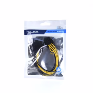 Cable Adaptador PCIe 8-PIN a SATA Macho Glink GP-260-ST