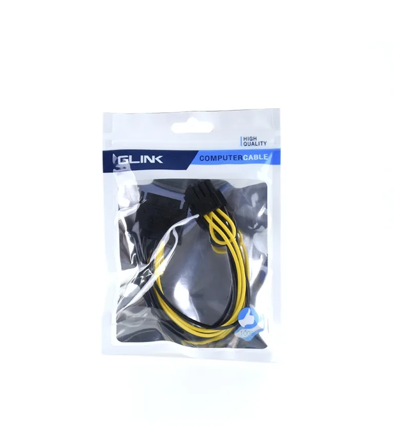 Cable Adaptador PCIe 8-PIN a SATA Macho Glink GP-260-ST