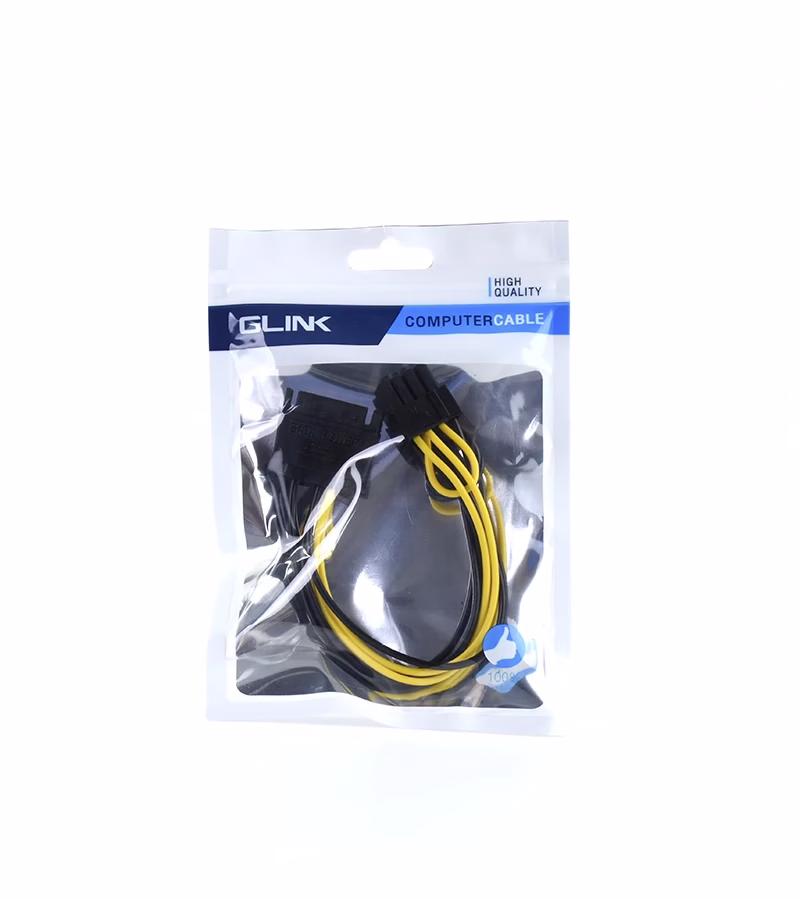 Cable Adaptador PCIe  PIN a SATA Macho Glink GP  ST