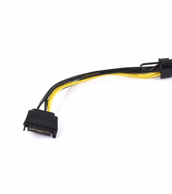 Cable Adaptador PCIe  PIN a SATA Macho Glink GP  ST