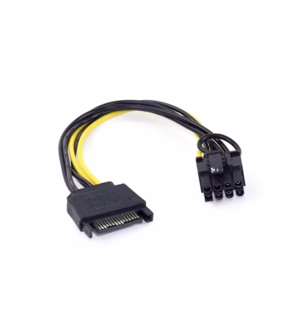 Cable Adaptador PCIe  PIN a SATA Macho Glink GP  ST