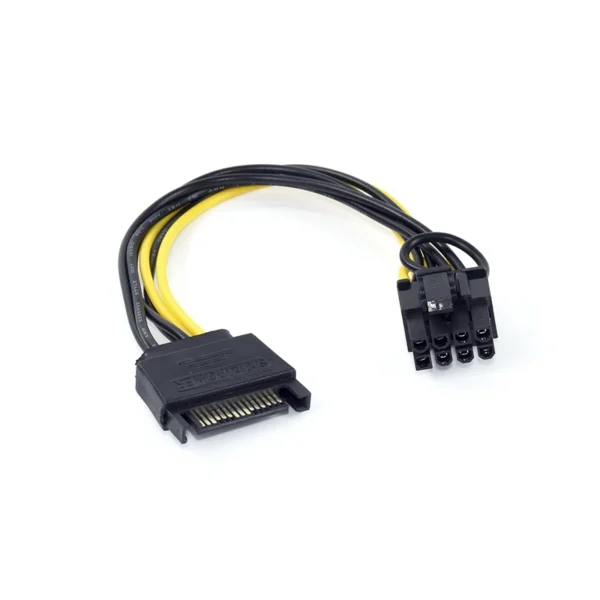Cable Adaptador PCIe 8-PIN a SATA Macho Glink GP-260-ST