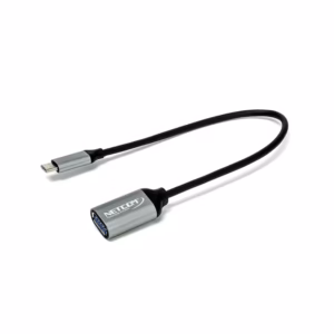 Adaptador OTG USB Tipo C a USB 3.0 Hembra - Netcom PE-PH0265 - Modelo en Cable