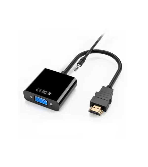 Convertidor HDMI a VGA FullHD 1080p American NET GP-100-HVA-BL