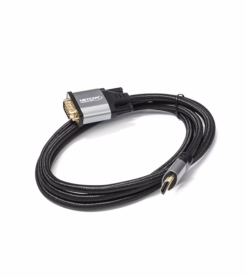Cable HDMI a VGA de  metros Netcom PE SP