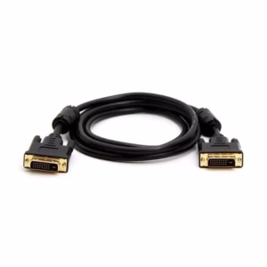 Cable DVI de 1.8mt Trautech PE-DV0086 Cable DVI a DVI de 1.8Mt Con Filtro de Ferrita y Conector Dorado DVI-D 24+1 - Trautech PE-DV0086