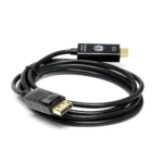Cable Adaptador DisplayPort a HDMI de 1.8mts - Delcom DADP021, DisplayPort a HDMI 4K Ultra HD 2160p Cable de 1.8 Metros Delcom DCDP-011