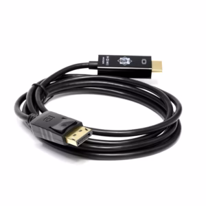 Cable Adaptador DisplayPort a HDMI de 1.8mts - Delcom DADP021, DisplayPort a HDMI 4K Ultra HD 2160p Cable de 1.8 Metros Delcom DCDP-011