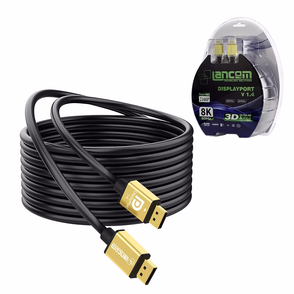 Cable DisplayPort de  Metros v Lancom ZZ DPTDPK M  KHz KHz Gbps HDR D