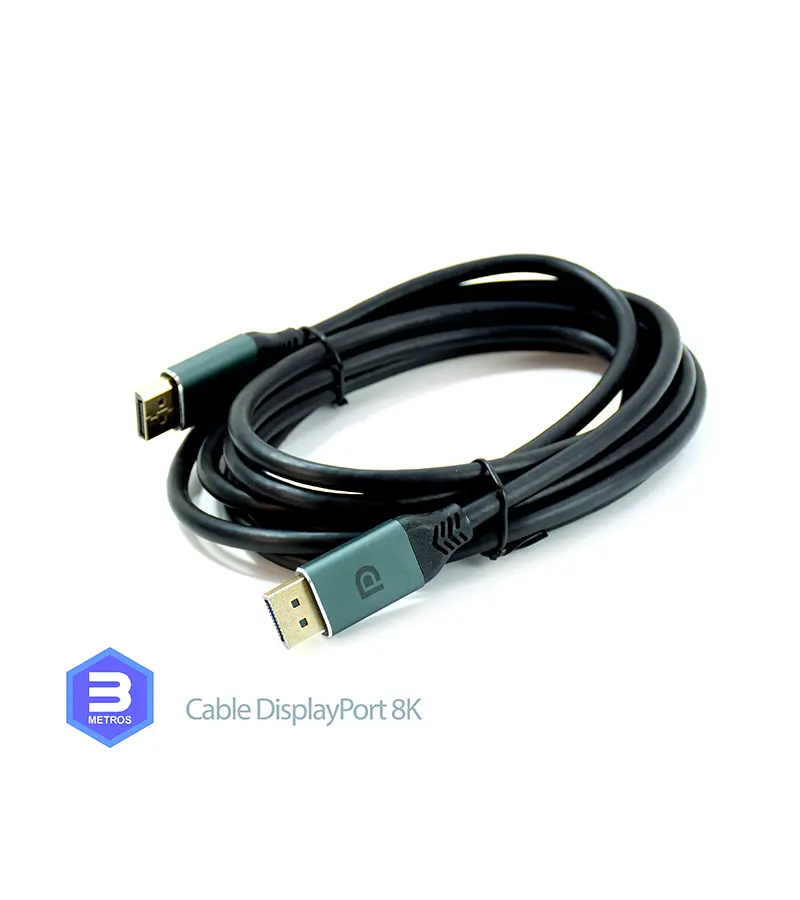Cable DisplayPort de 3M 8K HDR High Full Max DP-DP-8K-3M