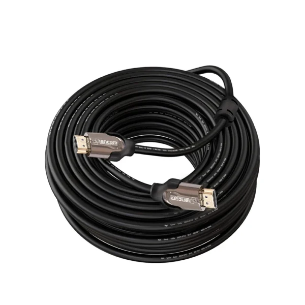 Cable HDMI de 20mt Lancom HAA01-20M Cable HDMI Lancom de 20 Metros: Extiende tu experiencia multimedia sin límites, HDR, High Speed, 4K, Versión 2.0, Audio Retorno, 18Gbps, Conector Gold Plated, 100% Full Cobre