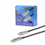 Cable HDMI de M Fibra Óptica Activa Delcom DAOC K sin Límites de Distancia