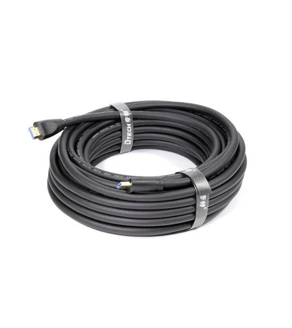 Cable HDMI a HDMI de 15 Metros versión 2.0 4K Ultra HD Dtech DT-H009