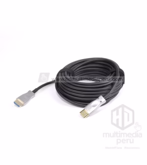 Cable HDMI de 20 MT en Fibra Óptica 8K Delcom DAOC020 Cable HDMI 8K de 20 MT V2.1 en Fibra Óptica AOC -  8K  Delcom DAOC020