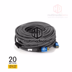 Cable HDMI de 20Mt con Booster Amplificador v2.0 4K Ultra HD - American NET GP090-20M