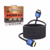 Cable HDMI de Mt con Booster Amplificador v K Ultra HD   American NET GP M Cable HDMI de  metros con malla   Cabeza Azul   V Amplificado con Chipset   American NET