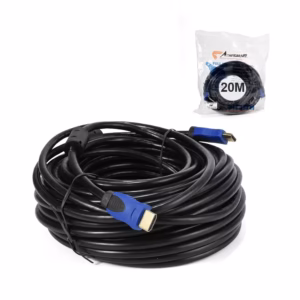 Cable HDMI de 20mt Full HD 1080p American NET HD092-AN Cable HDMI de 20 metros, económico, conector gold Plate, con soporte Full HD 1080p American NET HD092-AN20