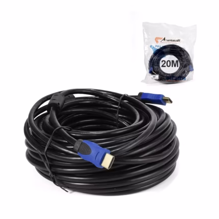 Cable HDMI de 20mt Full HD 1080p American NET HD092-AN Cable HDMI de 20 metros, económico, conector gold Plate, con soporte Full HD 1080p American NET HD092-AN20