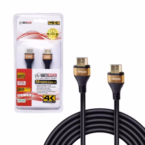 Cable HDMI de 2mt Lancom v2 4K Ultra HD Slim HAA90-2M, Cable HDMI de 2mt Ultra Delgado marca LANCOM tipo Slim versión 2.0 Ultra HD 4K 2160p, Cable HDMI Lancom 2 Metros Ultra Delgado (Slim) v2.0 4K @ 60Hz Modelo HAA90-2M