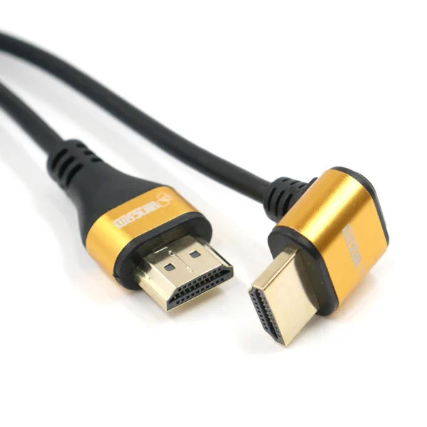 Cable HDMI de 2mt en Codo Ultra Delgado Lancom HAA90-1L2 Cable HDMI Ultra Delgado de 2 metros con conector de 90 grados, Ultra HD versión 2.0 4K 2160p  Lancom HAA90-1L2