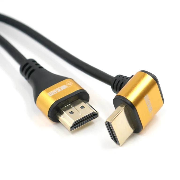 Cable HDMI de 2mt en Codo Ultra Delgado Lancom HAA90-1L2 Cable HDMI Ultra Delgado de 2 metros con conector de 90 grados, Ultra HD versión 2.0 4K 2160p  Lancom HAA90-1L2