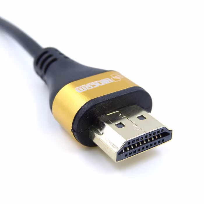Cable HDMI de mt en Codo Ultra Delgado Lancom HAA L Cable HDMI Ultra Delgado de  metros con conector de  grados Ultra HD versión  K p  Lancom HAA L