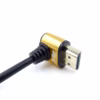 Cable HDMI de mt en Codo Ultra Delgado Lancom HAA L Cable HDMI Ultra Delgado de  metros con conector de  grados Ultra HD versión  K p  Lancom HAA L