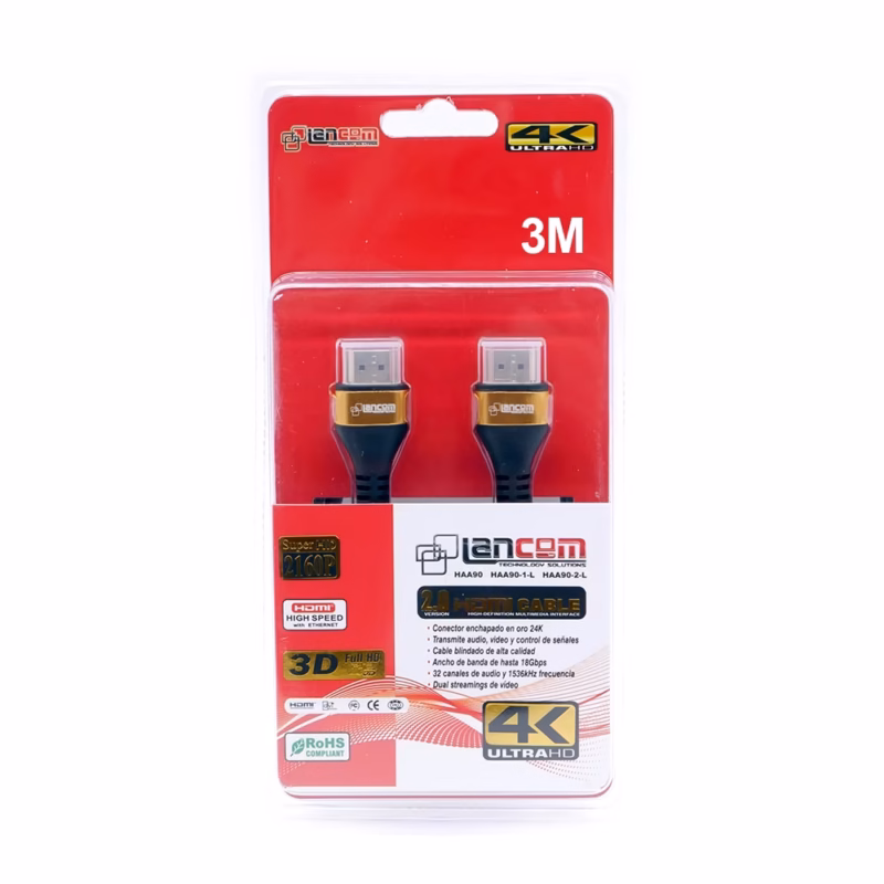 Cable HDMI MT Ultra Delgado K Lancom HAA M