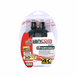 Cable HDMI de 5mt Lancom 4K Ultra HD v2 HAA01-5M, Cable hdmi Lancom de 5 metros versión 2.0 Ultra HD 2160p 4K